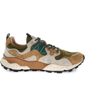 Flower Mountain Yamano 3 Trainers - Natural