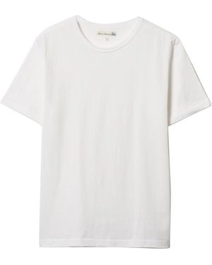 Merz B. Schwanen 215 Loopwheeled T-Shirt - White