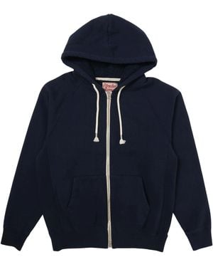 Wonder Looper Zip Hoodie Super Looper French Terry - Blue