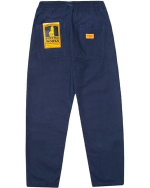 Service Works Classic Chef Trousers - Blue