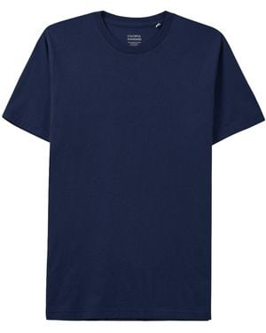 COLORFUL STANDARD Classic Organic T-Shirt - Blue