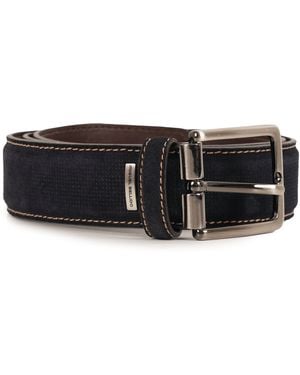 Miguel Bellido Belts Leather Belt - Black