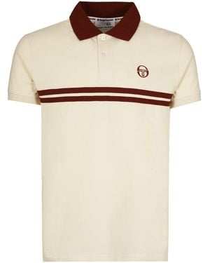 Sergio Tacchini x Stuarts X Stuarts Supermac Polo Shirt - Natural