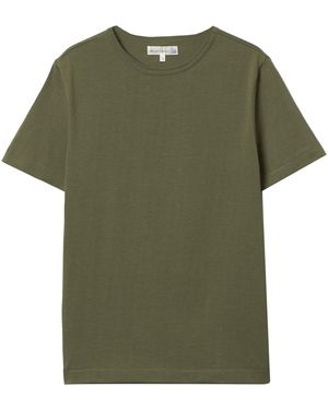 Merz B. Schwanen Loopedwheeled T-Shirt - Green