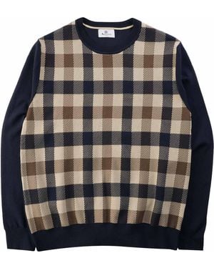 Aquascutum Macro Iconic Jumper - Black