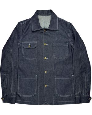 real hoxton Chore Jacket - Blue