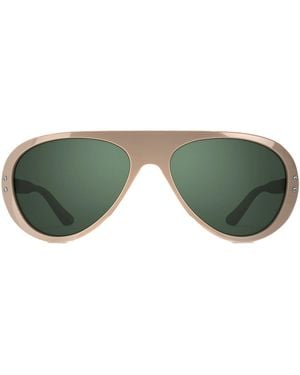 Vallon Sunglasses Moto Aviators - Green