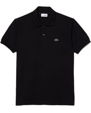Lacoste Classic Pique Polo Shirt - Black