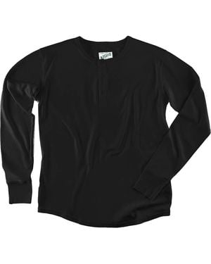 AndSons The New Elder Henley Shirt - Black