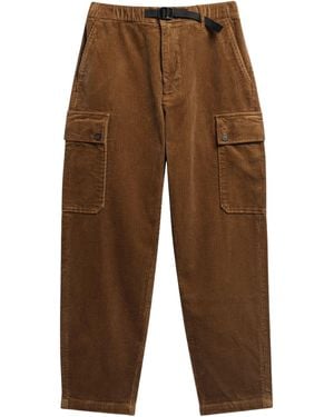 Barbour Leonard Oversized Cord Cargo Trousers - Brown