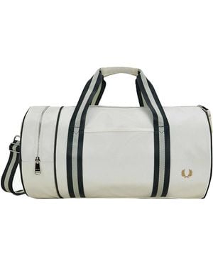 Fred Perry Classic Barrel Bag - Metallic