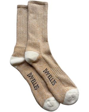 Ivy Ellis The Zorro Socks - Natural