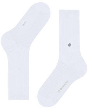 Burlington Boston Socks - White