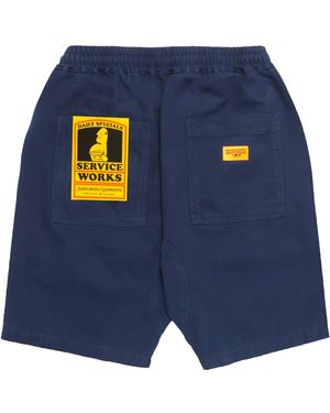 Service Works Classic Chef Shorts - Blue
