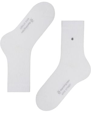 Burlington Bond Street Socks - White