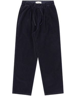 Kestin 8-Wale Organic Corduroy Doune Pant - Blue
