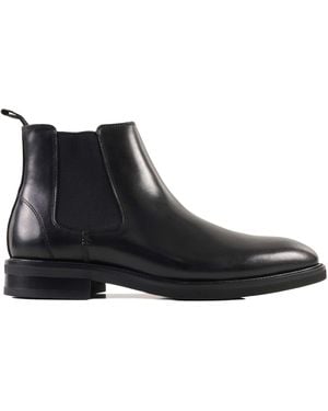 John White Brecon Leather Boots - Black