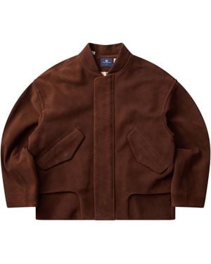 Levi's® Blue Tab Suede Bomber Jacket - Brown