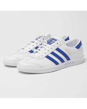 adidas Originals Hamburg - White & Bold Blue