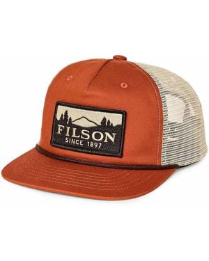 Filson Trucker Mesh Cap - Brown