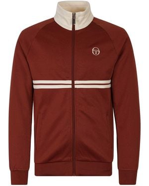 Sergio Tacchini x Stuarts X Stuarts Dallas Track Top - Red