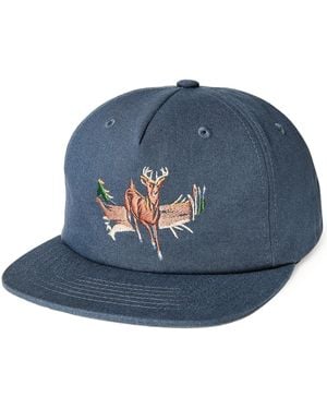 Filson Deer Trucker Cap - Blue