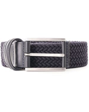 Anderson's Woven Belt - Blue