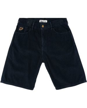 Lois Pepe Jumbo Corduroy Shorts - Blue