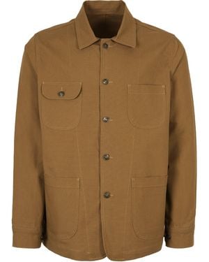 real hoxton Chore Jacket - Brown