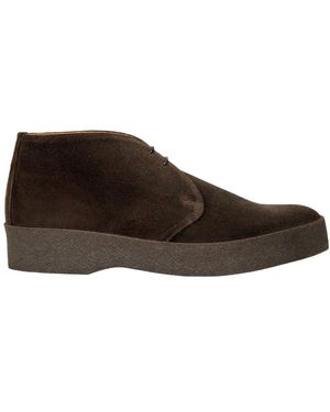 Sanders & Sanders Sanders &Amp; Sanders Ltd. Suede Chukka Hi Top Boot - Brown