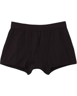 Merz B. Schwanen 254 Loopwheeled Boxer Brief - Black
