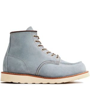 Red Wing Classic Moc Toe Boots - Blue