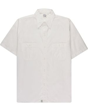 Orslow Chambray Work Shirt - White
