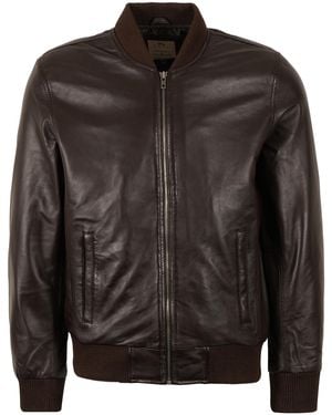 real hoxton Ryan Bomber Jacket - Black