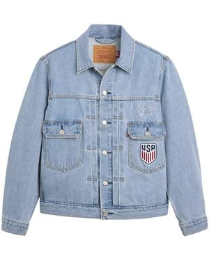 Levi's Levi's U.S. Soccer Type Ii Jacket - Blue