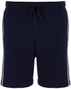 Sergio Tacchini Fratelli Crochet Short - Blue