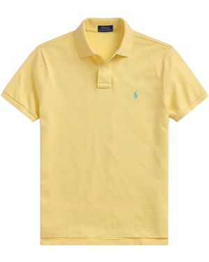 Polo Ralph Lauren The Iconic Mesh Polo Shirt - Yellow