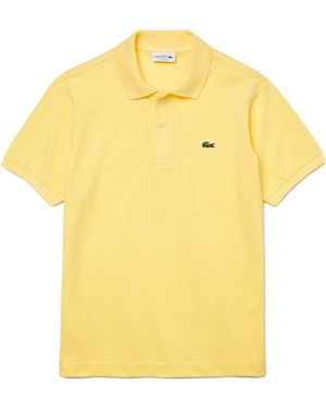 Lacoste Classic Pique Polo Shirt - Yellow