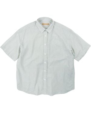 FRIZMWORKS Og Stripe Seersucker Shirt - Blue