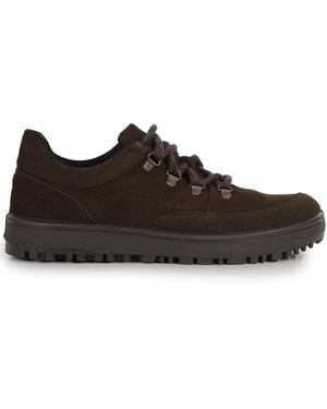 Novesta Trampky Suede Trainer - Brown