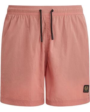 Belstaff Clipper Swim Shorts - Orange