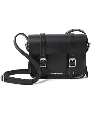 Dr. Martens 7 Inch Leather Crossbody Bag - Black