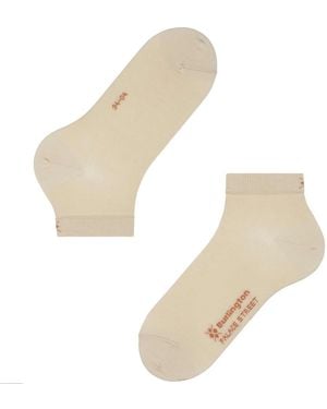 Burlington Palace Street Trainer Socks - Natural