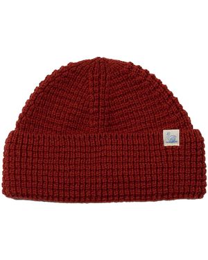 Merz B. Schwanen Waffle Hat - Red