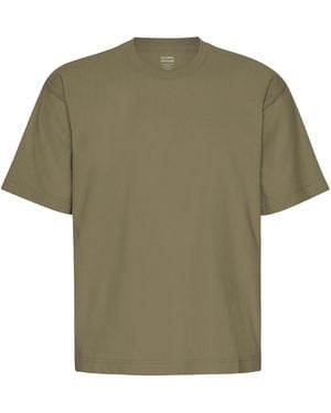 COLORFUL STANDARD Oversized Organic T-Shirt - Green