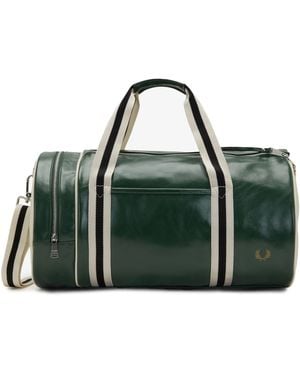 Fred Perry Classic Barrel Bag - Green
