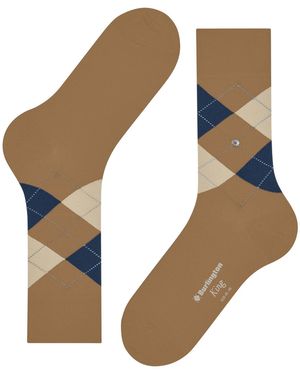 Burlington King Socks - Natural