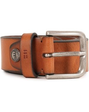 Miguel Bellido Belts Leather Belt - Brown