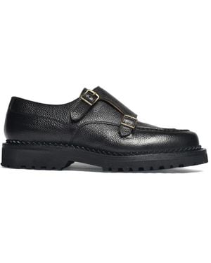 Yuketen Double Monk Strap - Black