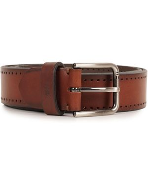Miguel Bellido Belts Leather Belt - Brown